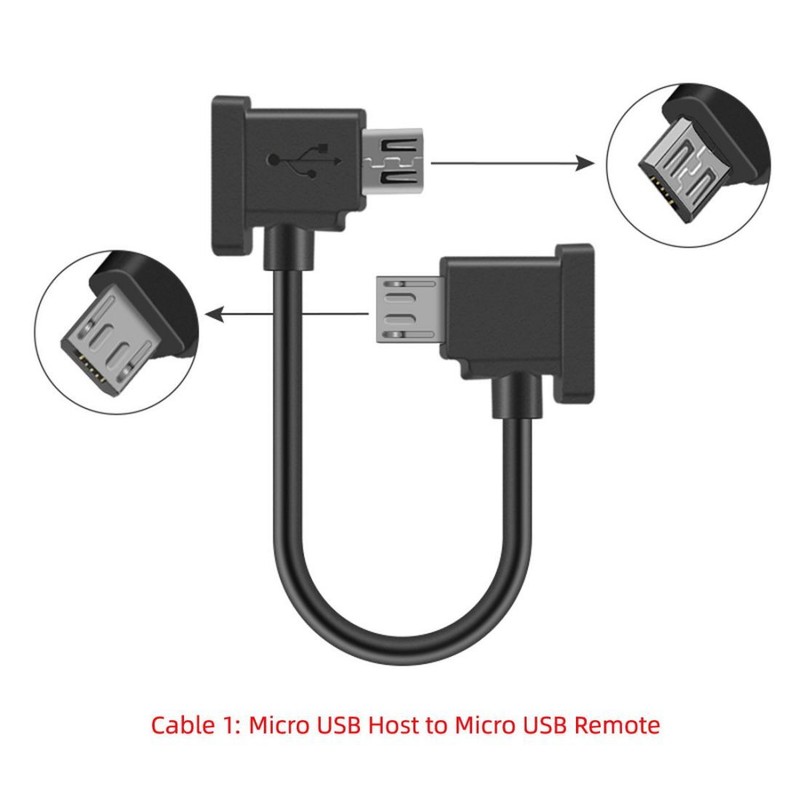 CABLECY 3pcs/set Remote Controller for Mavic Pro Platinum Data Cable Type-C gallery
