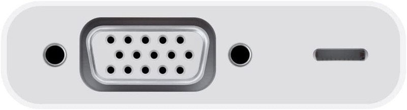 NEW Genuine Apple Lightning to VGA Adapter MD825AM/A A1439 iPhone iPad 1080p gallery