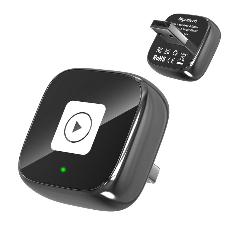 AI Box Carplay,Wireless Carplay Adapter Support Apple CarPlay & Android Auto,…