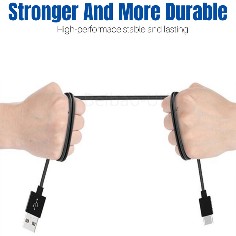 1-100x Lot USB Type C Fast Charging Charger Cable For Samsung S8 S10 S20 Android gallery