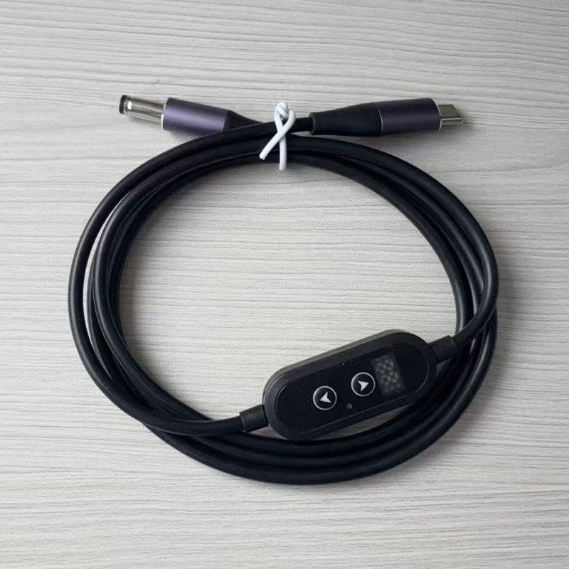 Flexible Type C Male To DC5525 5521 Charging Cord Ideal For Travel Office Home gallery