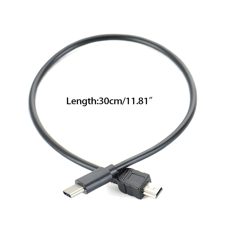 30cm Type C to Mini USB Camera USB Cables OTG Copy Conversion Cable gallery
