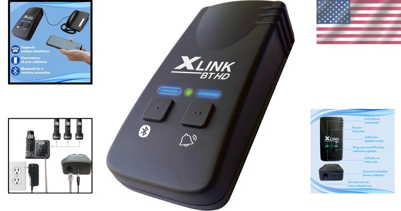 High Definition Audio Bluetooth Adapter for Cell to Home Phone Connection gallery