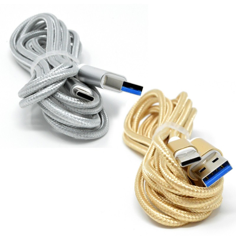 (2 Pack) for VIVO phones USB Nylon Braided Cord Cable Charger android phones gallery