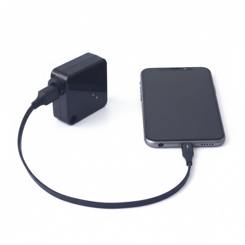 One Hand Operated Retractable Type C Cable 100W Quick Charge High Speed Data gallery