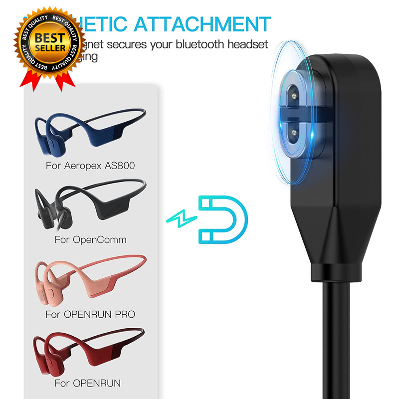 2 Pack Compatible for Shokz Charging Cable,Magnetic Charger Cord Compatible gallery