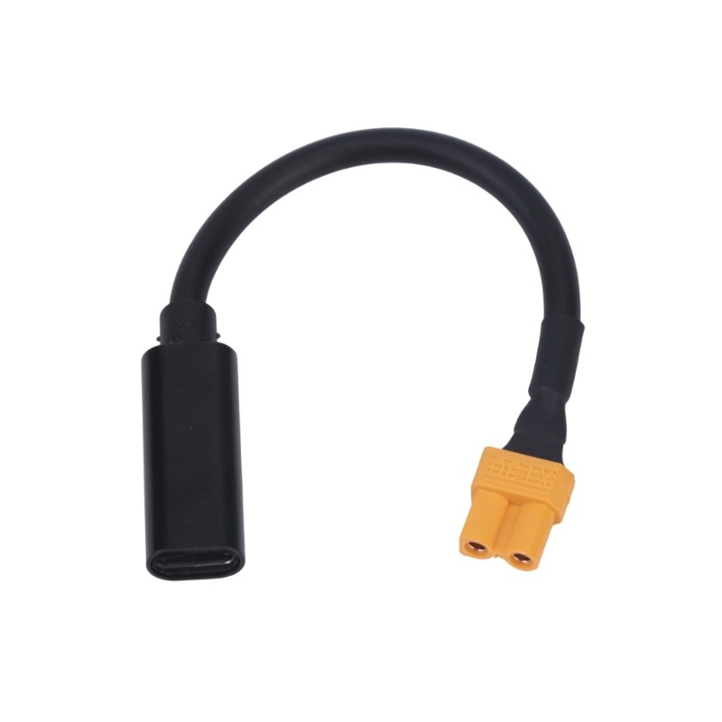 Type C to XT30 Charging Cable, 100W 5V-20V 5A, Female Wire Set