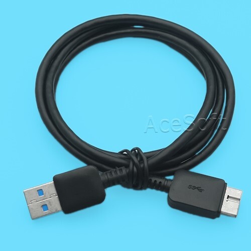 Black Micro USB 3.0 Cable 3ft/1m For Samsung Galaxy Tab Pro 12.2″ SM-T900 Tablet