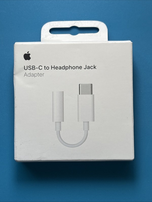 Apple USBC to Headphone Jack Adapter MW2Q3AM/A- A2049 3.5mm- OEM Original – New