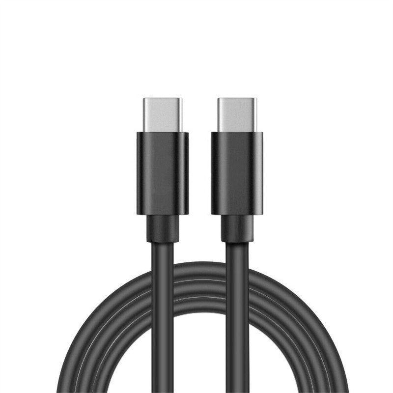 6FT USB-C to USB-C Fast Charging Cable Type C Quick Charging Cord Data Black 2M