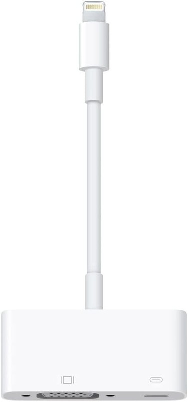 NEW Genuine Apple Lightning to VGA Adapter MD825AM/A A1439 iPhone iPad 1080p