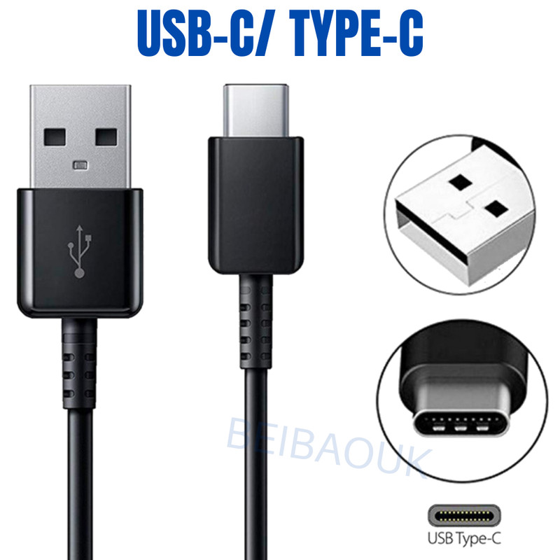 100X Bulk Lot Type C Charger Cable USB C Fast Charging Cord For Samsung Android gallery
