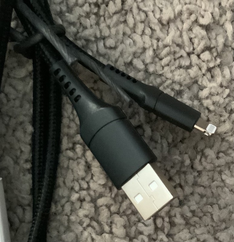 Cell Candy - USB-A To Lighting Fast Charge Sync Cable - Black - 10 Feet gallery