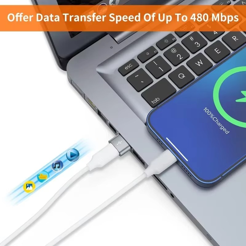 1~500PCS USB C3.1 Type C Female to USB3.0 Type A Male Port Converter Adapter LOT gallery