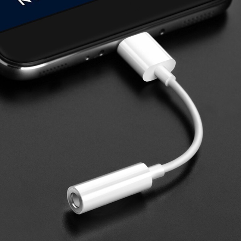 Type-C to 3.5mm Audio Adapter, for Aux, Stereo, Earphones, Headset, Headphones