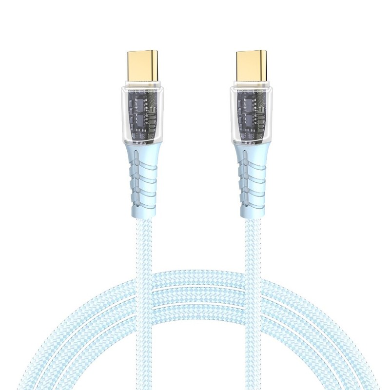 High Security Grade A+ 60W Type C to Type C Male PD 3.0 Cable for All Devices US