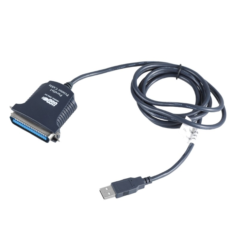 180cm USB to 36Pin Parallel Port Adapter Cable Cord for Office Daily Home Use