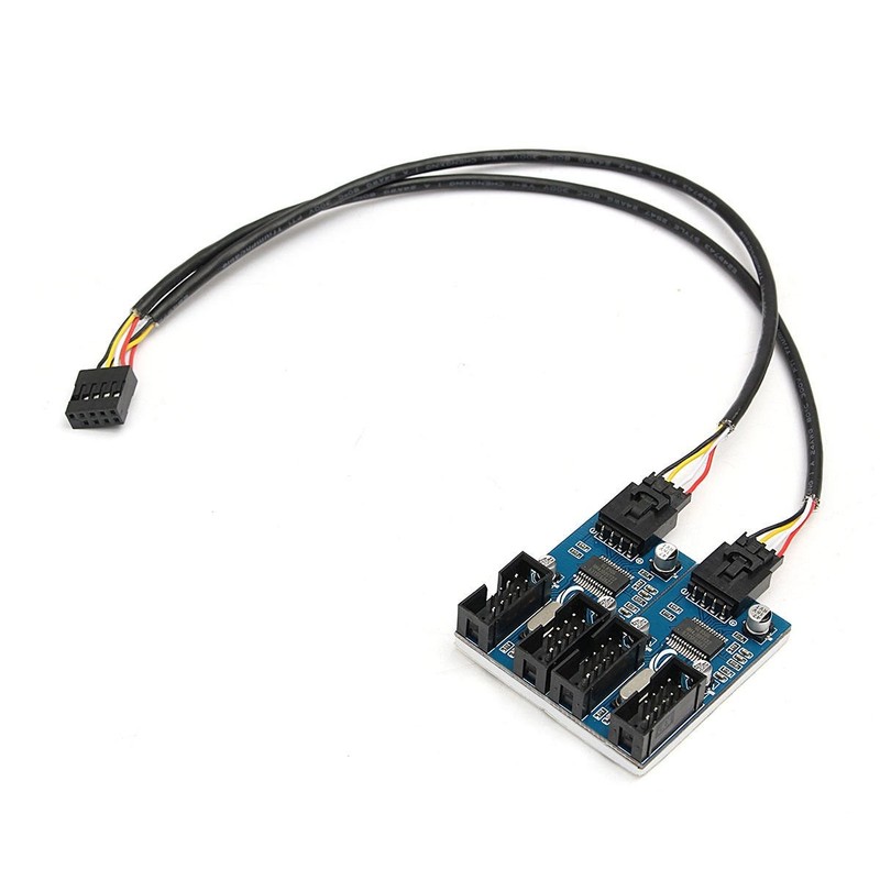 9 Pin USB 2.0 to Female Adapter