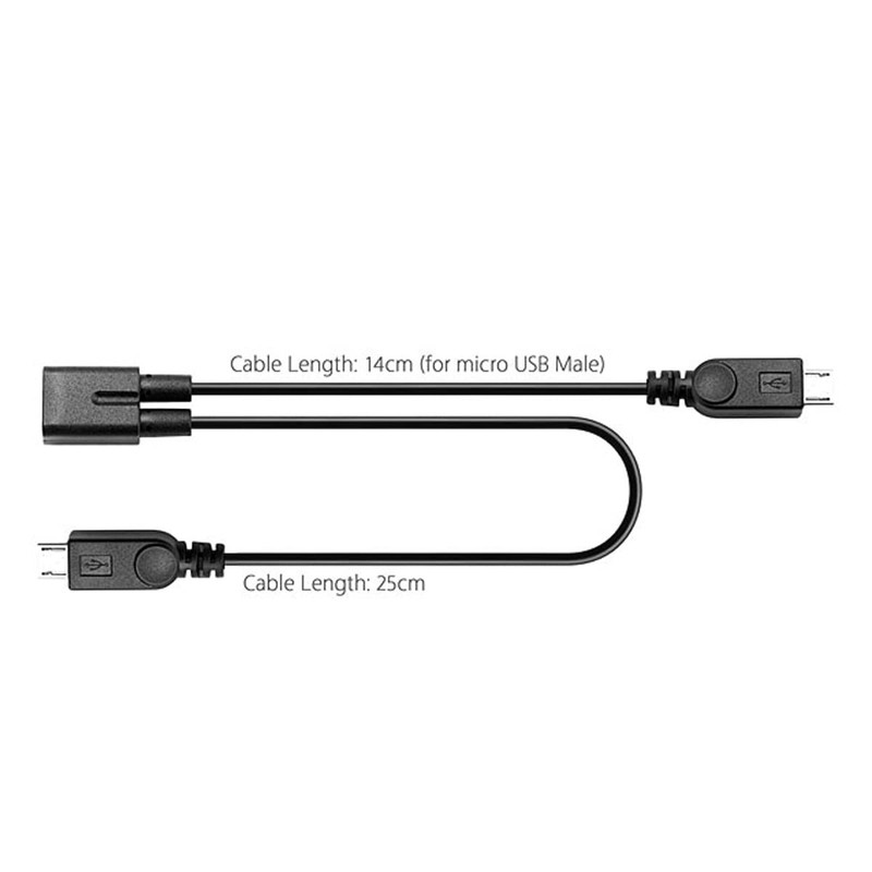 Micro USB 1 to 2 Y Splitter Cable,Micro USB 1 to 2 Charging Extension Cable S... gallery