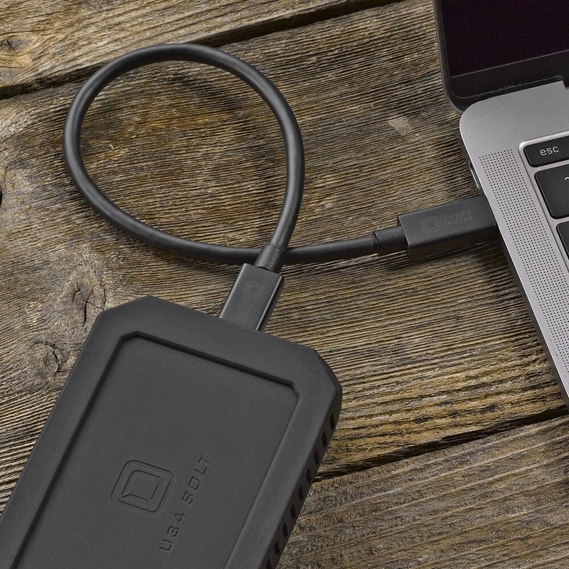 USB-C USB4 Cable 40Gbps 1ft 0.3M 8K Video 240W Charging gallery