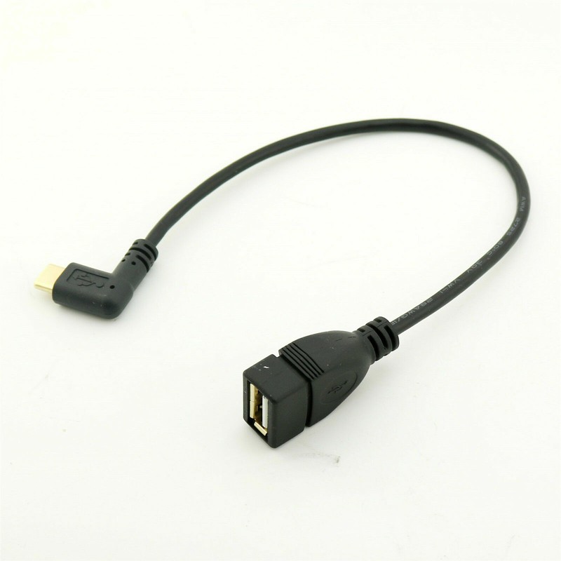 1x Gold USB 3.1 Type C Male to USB 2.0 A Female Converter Cable Adapter Portable