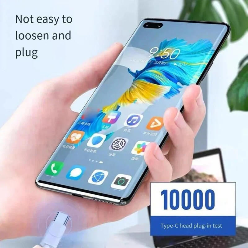 120W 10A USB C to Type C Cable For Universal Phone "3m" Fast Charging Data Cord gallery