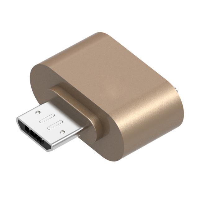 Lot of 5pcs New Micro USB to USB2.0 OTG Expansion Adapters For Smartphones - USA gallery