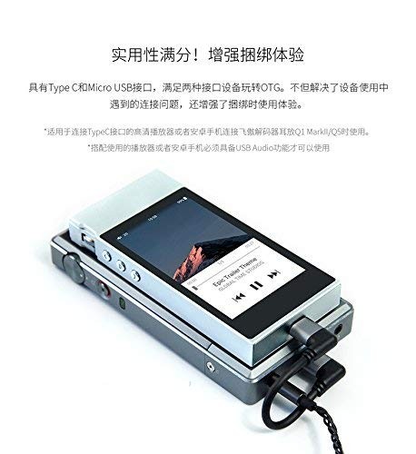 CL06 Type C to Micro USB OTG Cable for Headphone Amplifier & DAC, Compatible ... gallery