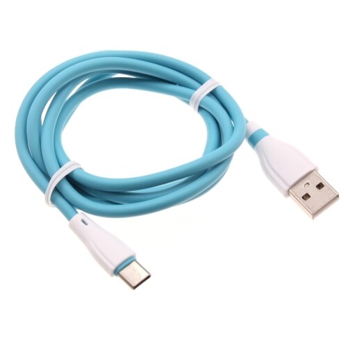 For Galaxy S20/S21/S23/FE Blue 4ft USB-C Cable Charger Cord Power Wire Type-C gallery