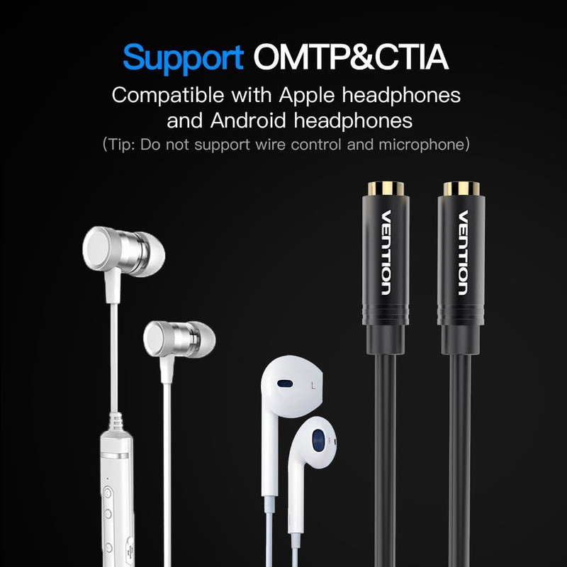 USB C to Dual 3.5Mm Headphone Jack Audio Splitter for Iphone 15 Pro Max/15 Pro/1 gallery