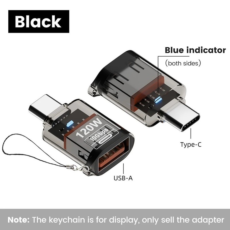 USB-C 3.2 Male to USB A Female Adapter Converter OTG Type C Android Phone
