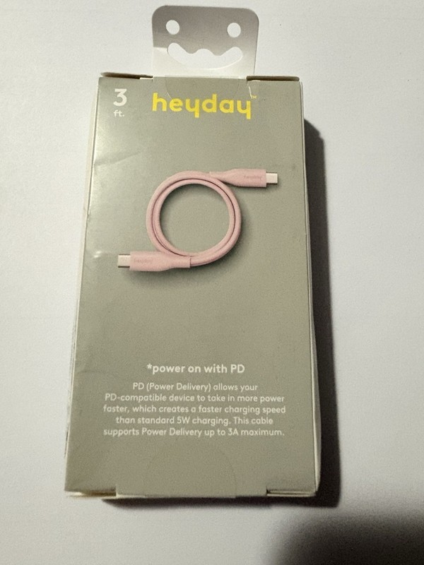 Heyday USB-C to Cable 3ft Fast Charging for iPhone iPad – New gallery
