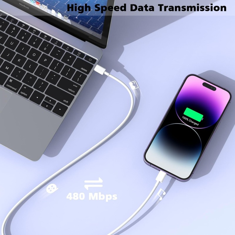 For Apple iPhone Charger Fast Charging PD USB C Wall Block Type C Power Cord gallery
