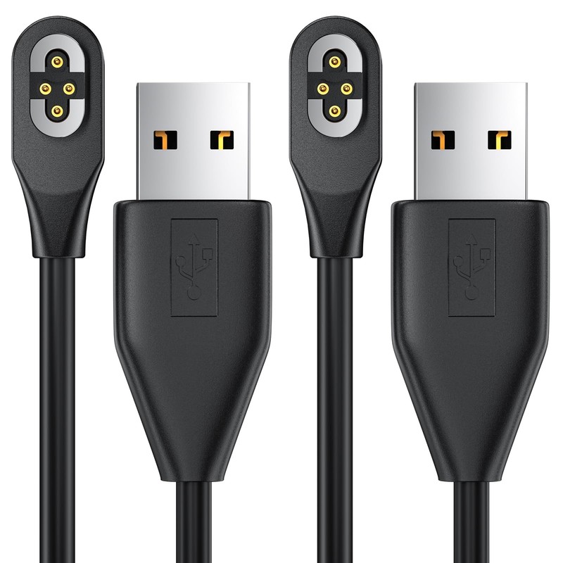 Charging Cable with SHOKZ OpenSwim S710,Open-Ear Headphones Magnetic USB 4-Pi…