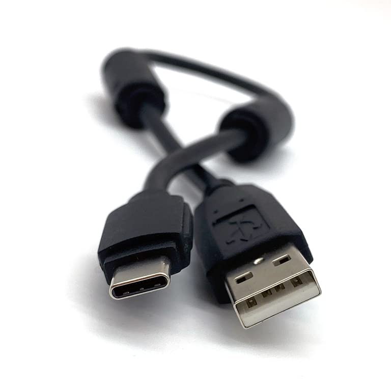 Digirig Shielded Short USB-A to USB-C Cable with Ferrites gallery