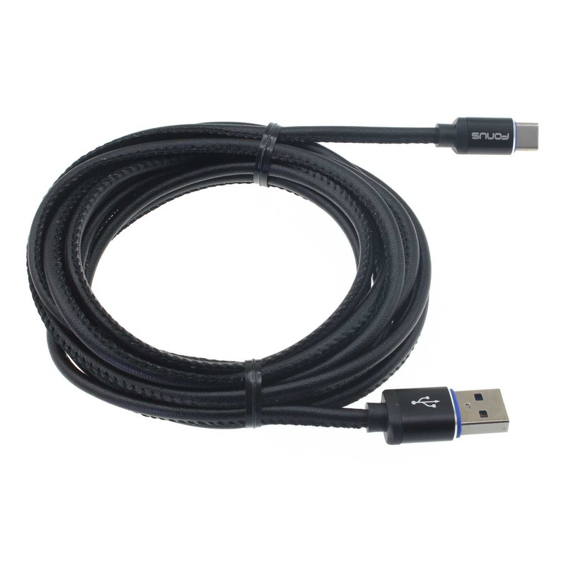 For Samsung Galaxy S20/S21/S23/S24/S25/FE – 10ft USB Cable Type-C Power Cord