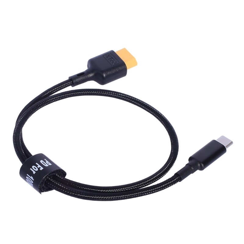 Type C Male to XT60 Female Charging Cable XT60 Adapter Charging Cable for