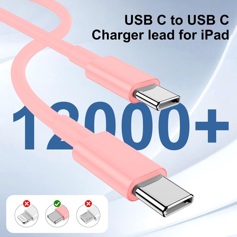 iPhone 15 Charger 10 Ft with 20w USB Charger Block,2-Pack 20W Fast Wall Charg... gallery