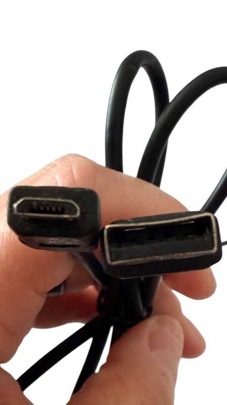 USB to Micro USB Cable 3ft Black Charger Cord Android Phone Data Sync gallery