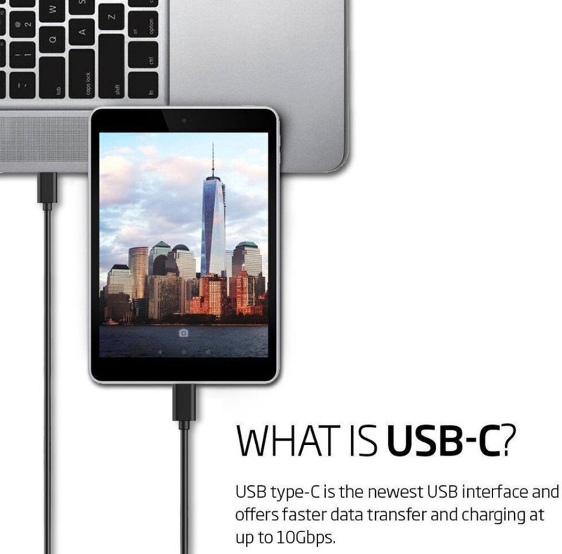 6/10FT USB Cable Fast Charge Type C Extra Long Charging Cord Rapid Charger Wire gallery
