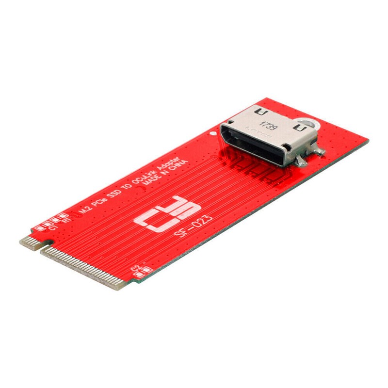 Cablecc NGFF PCI-E M.2 M-key to Oculink SFF-8612 SFF-8611 Host Adapter Nvme gallery