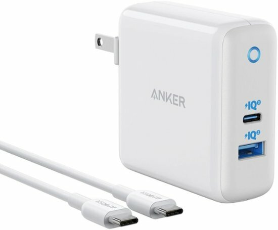 Anker 60W Fast Charge PD usb A C w/ usb c cable for iPad 11" 12.9" iPhone 15 16 gallery