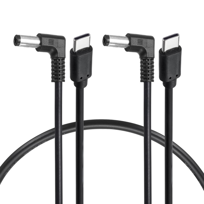 USB to DC Power Cable 9V 3A 27W 5.5×2.1mm 1.3ft USB to DC Barrel PD Trigger P…