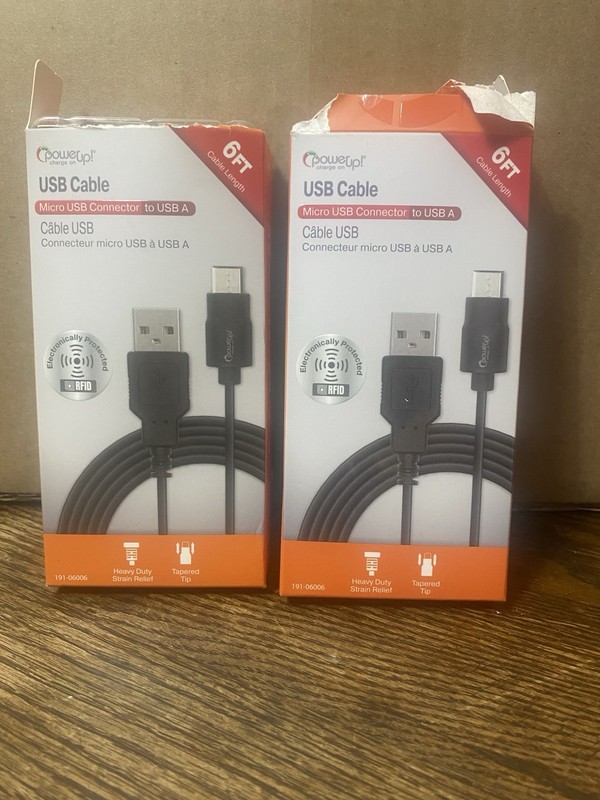 Power Up 2 6ft USB Cable! In Box gallery