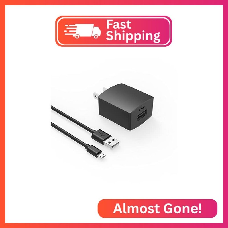 Superer Wall Charger Fit for ZTE Z223 AT&T Flip Phone AC Adapter with 5Ft USB to