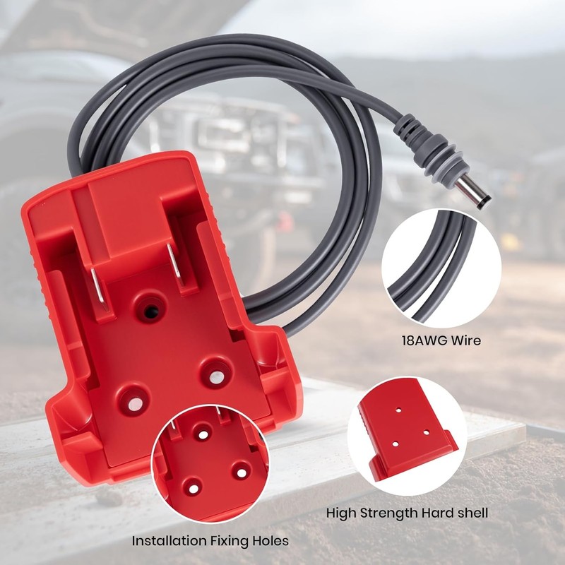 3.28FT Charging Cable Adapter for Milwaukee Batteries and Starlink Devices gallery