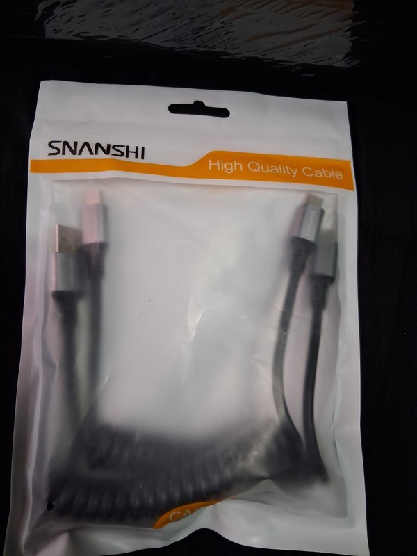 High Quality Cable Cord 2 Pcs USB to Type-C And Type-C To Type-C
