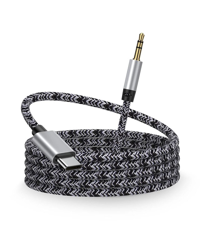 Samsung Type C to 3.5mm Audio Aux Cable, USB C to Aux Cord for Car, Type C to AU