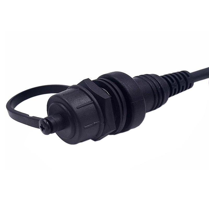 Micro USB 5 Pin Flush Mount 90 Degree Up Angle Dashboard Extension Cable 1ft gallery