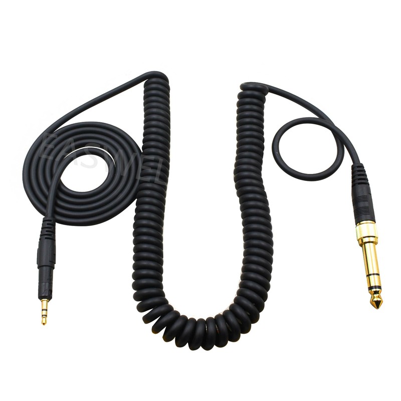 Spring Headphone Cable Headphones Audio 1Pc For ATH-M40x+ATH-M50x Practical